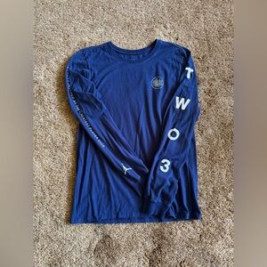 Navy Blue Michael Jordan long sleeve shirt; perfect condition